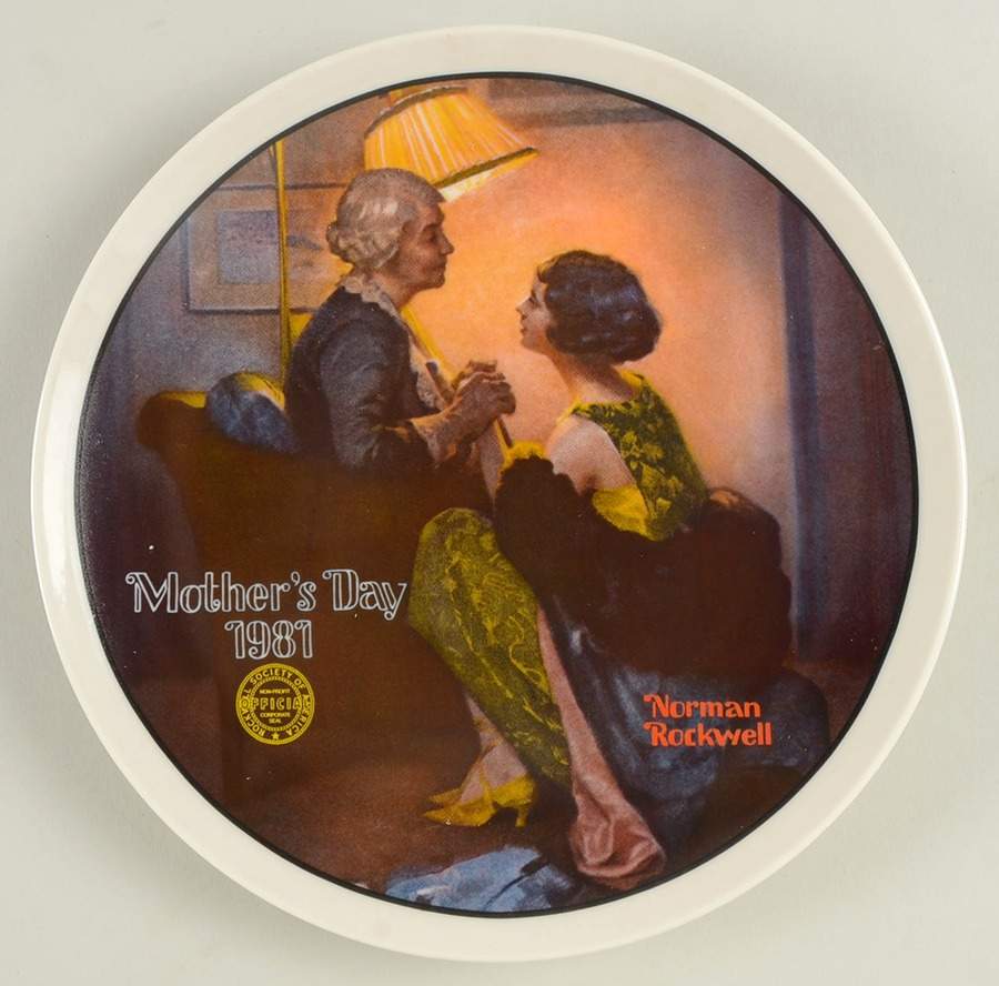 Mothers Day Plate After The Party - Boxed by Rockwell Society-1