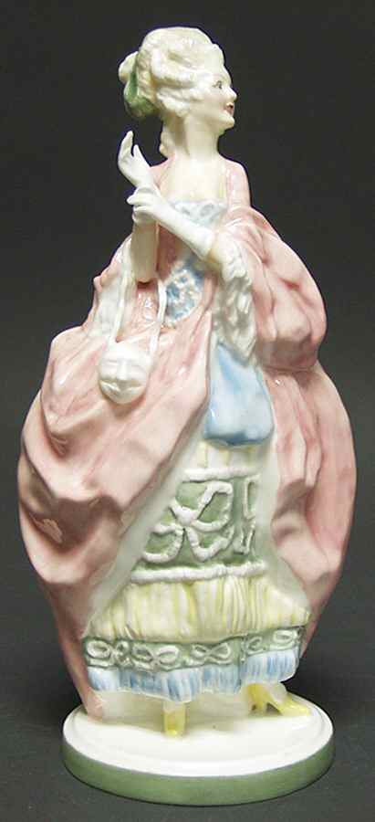 Royal Worcester Figurine Bal Masque - No Box by Royal Worcester-1