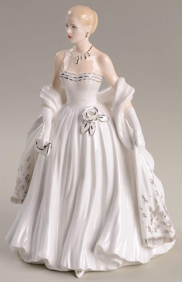 Royal Worcester Figurine Grace Kelly - No Box by Royal Worcester-1