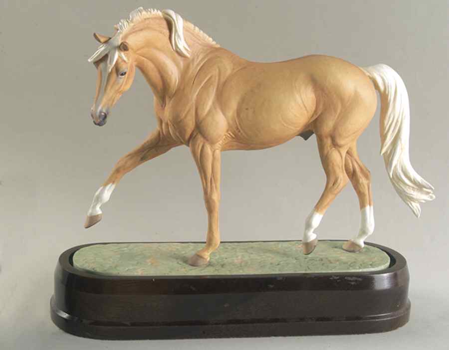 Doris Lindner Palomino-Yellow Straw - No Box by Royal Worcester-1