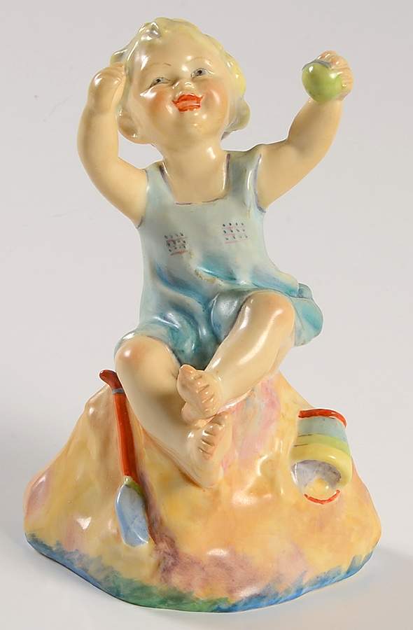 Days of The Week #2 Sunday Boy - With Box by Royal Worcester-1
