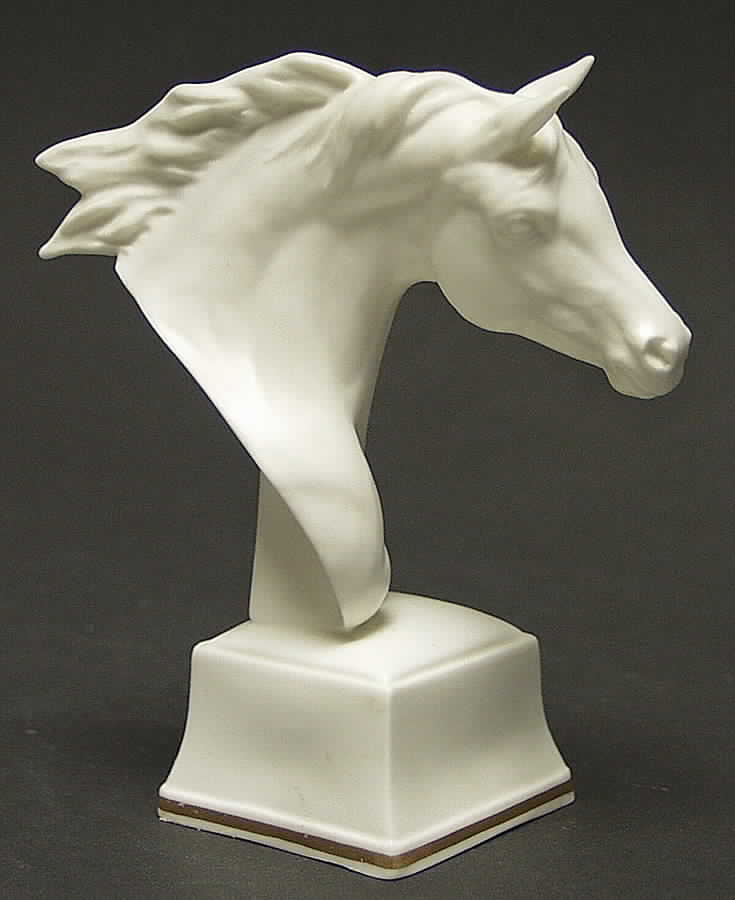 Equine Studies Phaethon-White - With Box by Royal Worcester-1