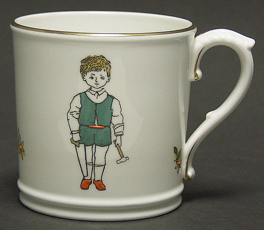 Days of The Week-Mug Saturday-Boy - No Box by Royal Worcester-1