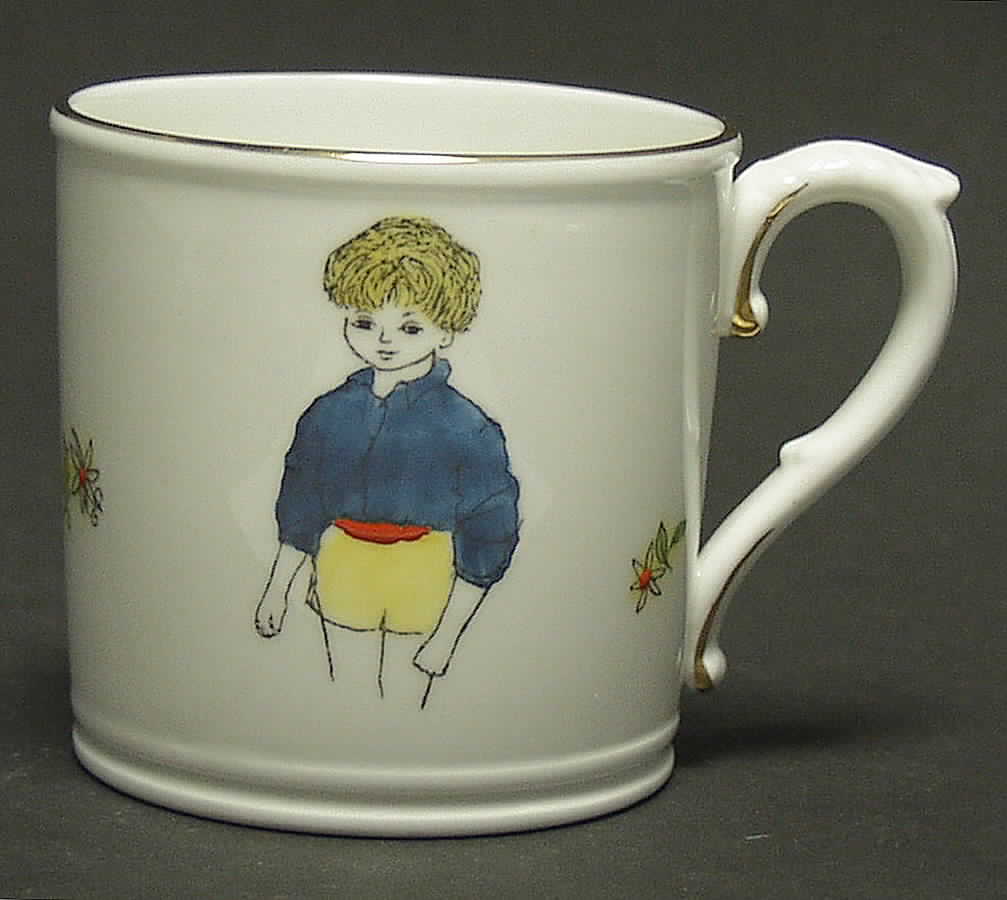 Days of The Week-Mug Monday-Boy - With Box by Royal Worcester-1