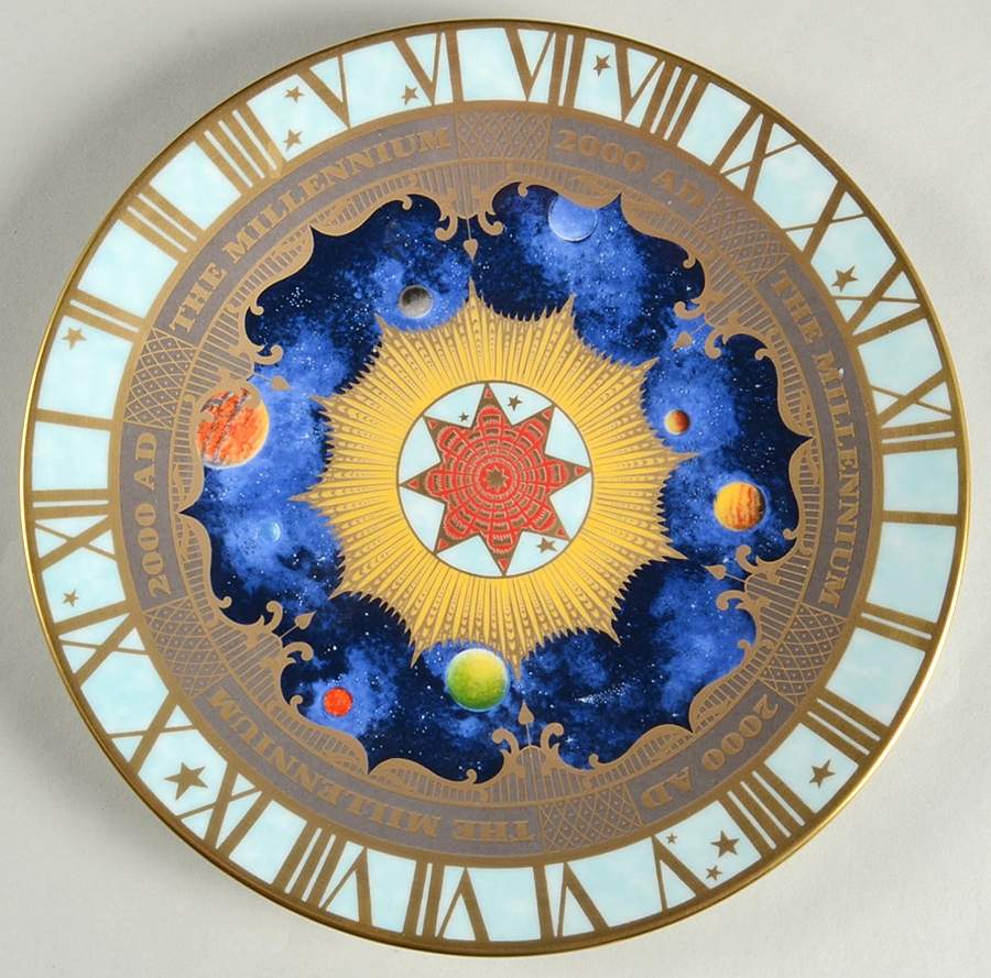 Royal Worcester Plates To Celebrate The Millennium - Boxed by Royal Worcester-1