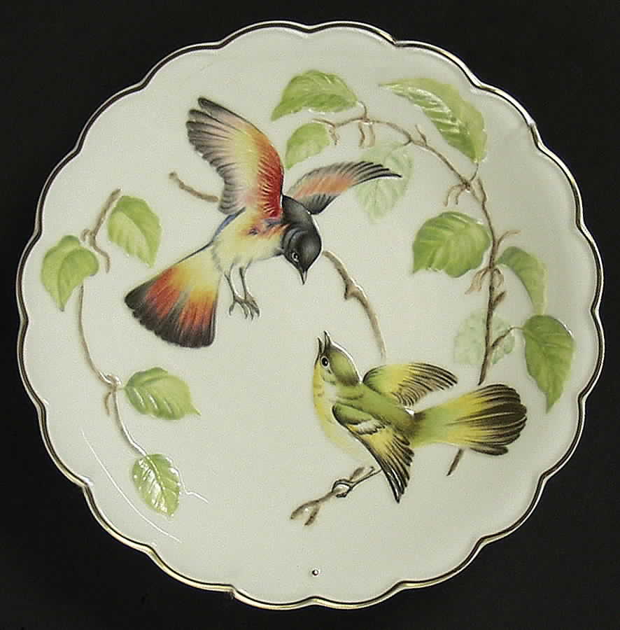 The Birds of Dorothy Doughty Redstarts And Beech - No Box by Royal Worcester-1