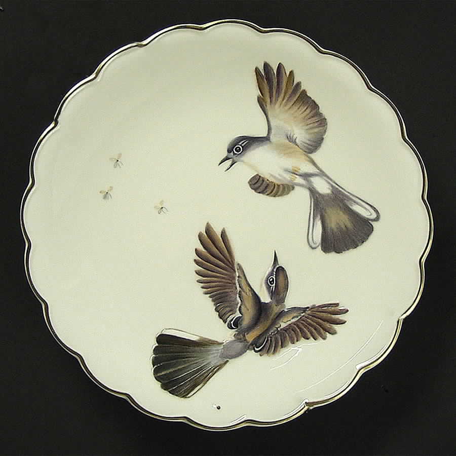The Birds of Dorothy Doughty Blue-Grey Gnatcatchers - Boxed by Royal Worcester-1
