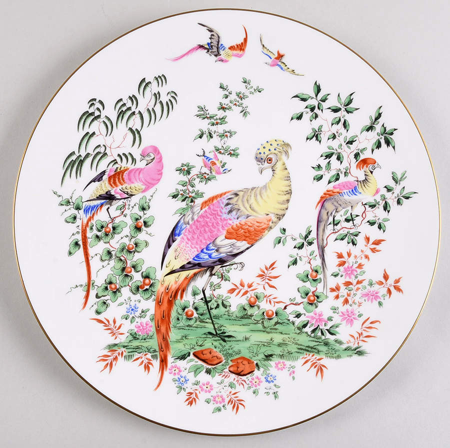 Fabulous Birds Peacocks I - With Box by Royal Worcester-1