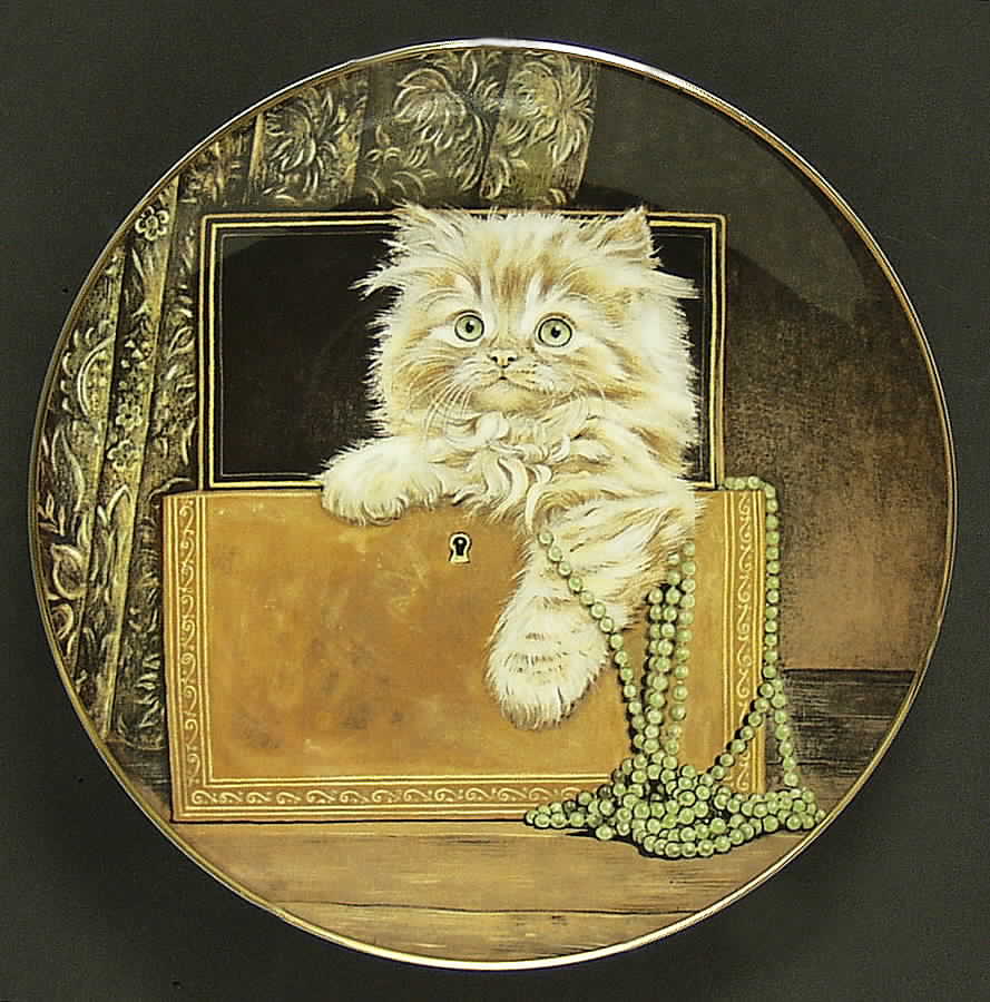 Kitten Classics Purrfect Treasure - Boxed by Royal Worcester-1