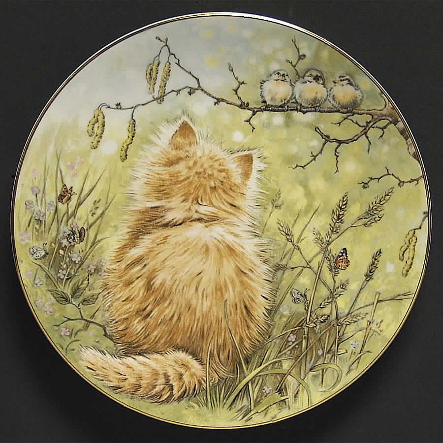 Kitten Classics Bird Watcher - Boxed by Royal Worcester-1