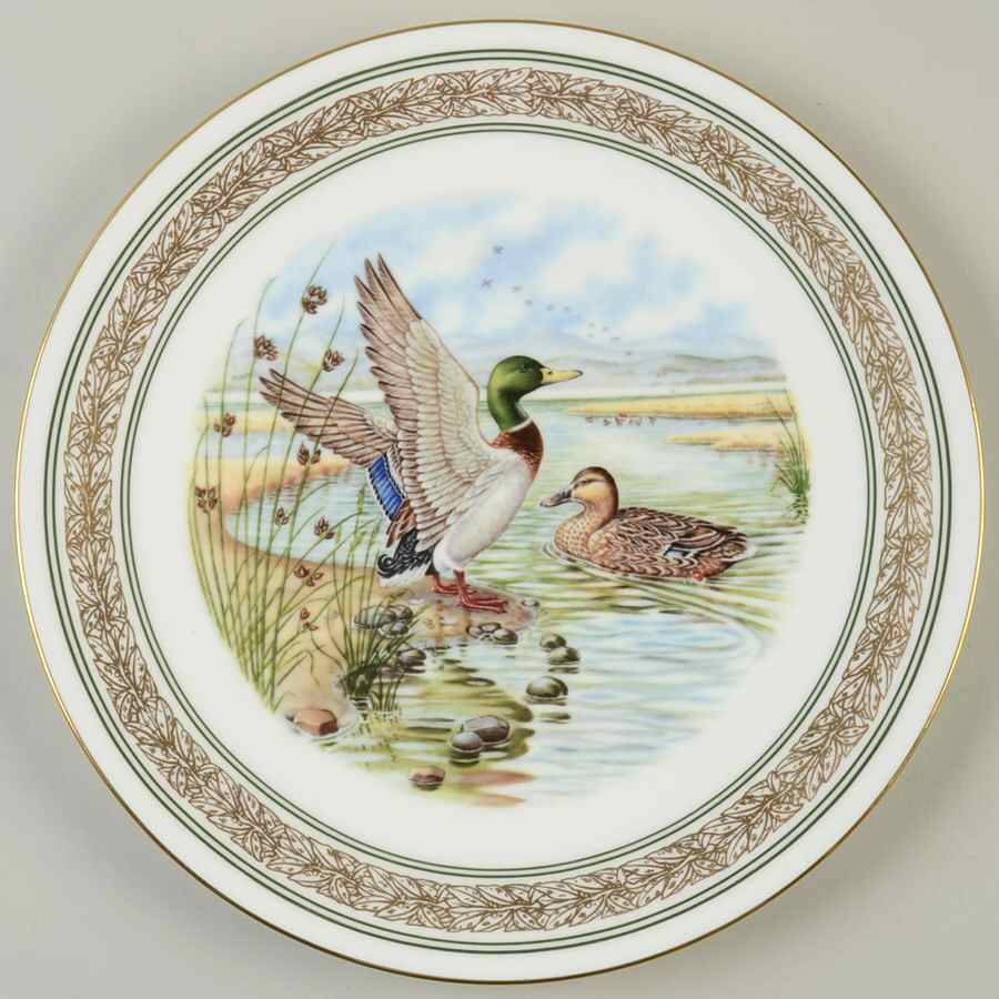 Waterbirds Of North America Mallards - Boxed by Royal Worcester-1