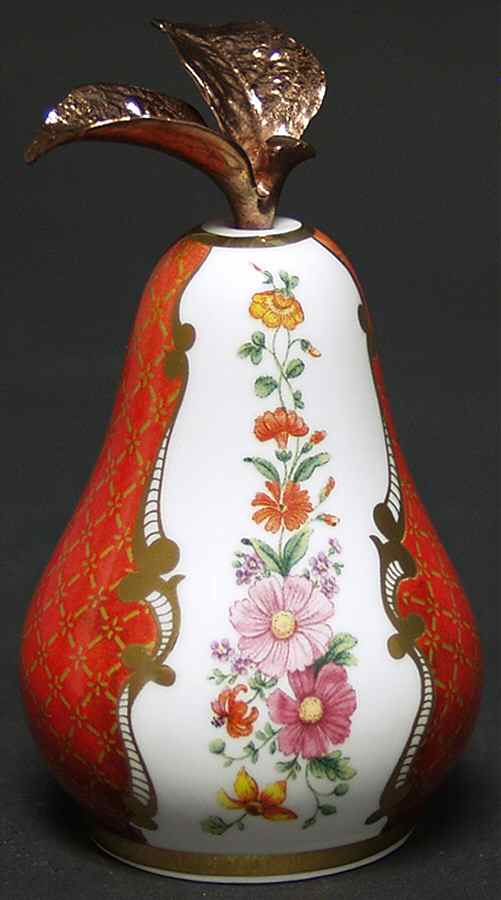 Candle Snuffer Pear-Red - No Box by Royal Worcester-1