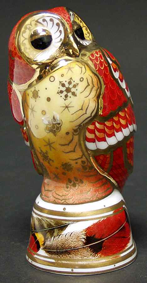 Candle Snuffer Tawny Owl - Boxed by Royal Worcester-1