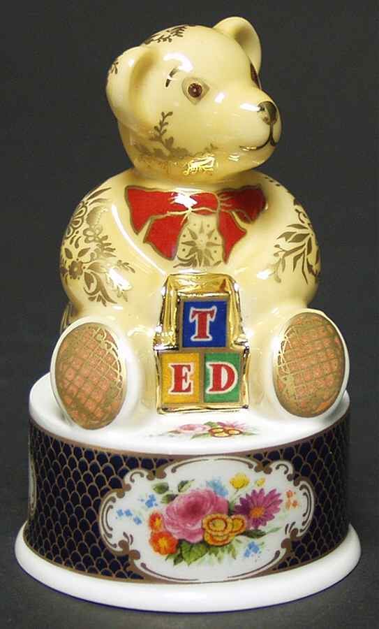 Candle Snuffer Teddy Bear - Boxed by Royal Worcester-1