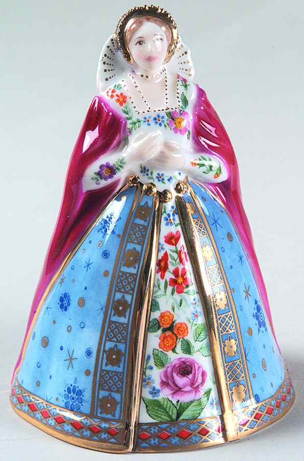 Candle Snuffer Anne Boleyn-Tudor Royals - Boxed by Royal Worcester-1
