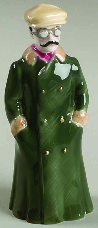 Candle Snuffer Motorist-Male - Boxed by Royal Worcester-1
