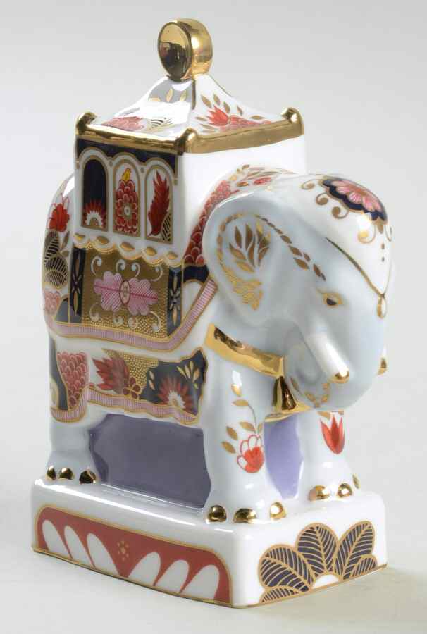 Candle Snuffer Nelson Elephant - No Box by Royal Worcester-1