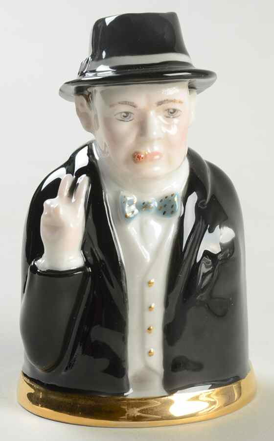 Candle Snuffer Winston Churchill - Boxed by Royal Worcester-1