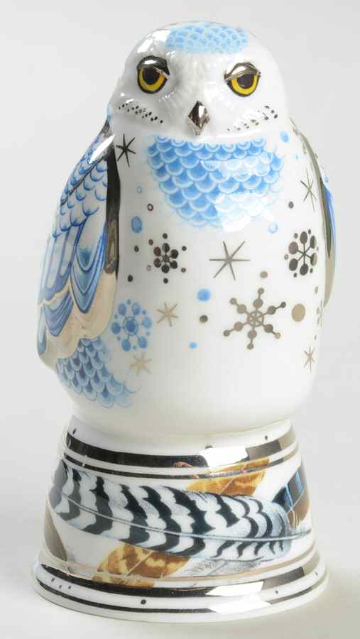 Candle Snuffer Snowy Owl - Boxed by Royal Worcester-1
