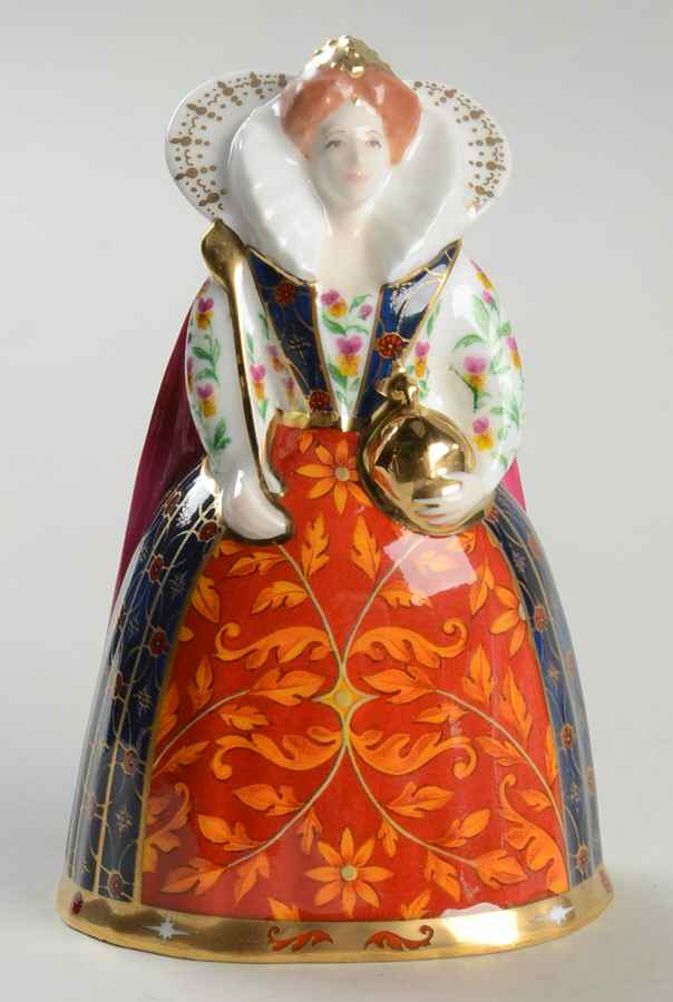 Candle Snuffer Queen Elizabeth I-Tudor Royals - Boxed by Royal Worcester-1