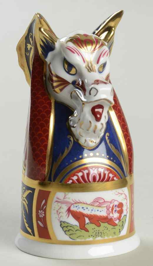 Candle Snuffer Heraldic Dragon - Boxed by Royal Worcester-1