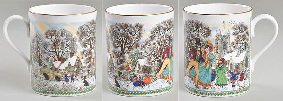 Christmas Past Boxing Day - Boxed by Royal Worcester-1