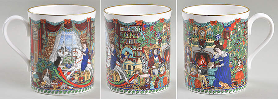 Christmas Past Christmas Morning - Boxed by Royal Worcester-1