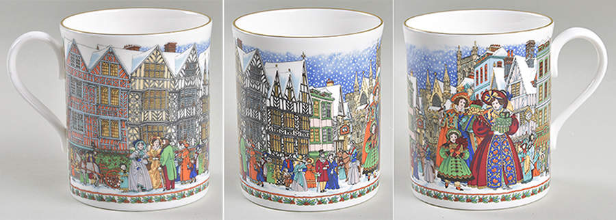 Christmas Past Christmas Eve - No Box by Royal Worcester-1