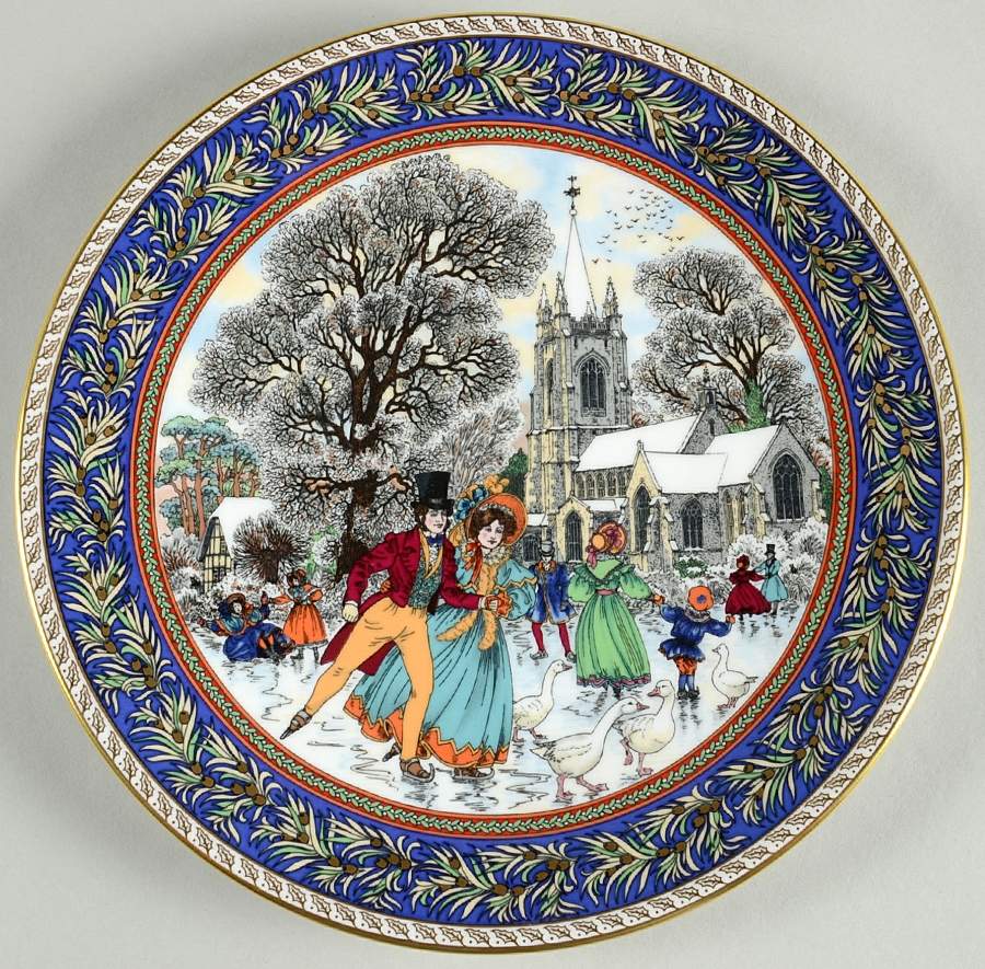 Christmas Past Boxing Day - Boxed by Royal Worcester-1