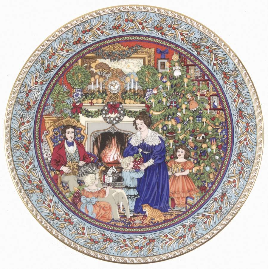Christmas Past Christmas Day - Boxed by Royal Worcester-1