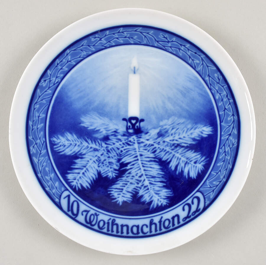 Rosenthal Christmas Plate Advent Branch - No Box by Rosenthal - Continental-1