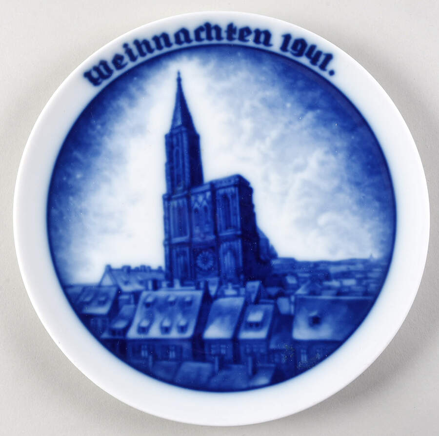Rosenthal Christmas Plate Strassburg Cathedral - No Box by Rosenthal - Continental-1