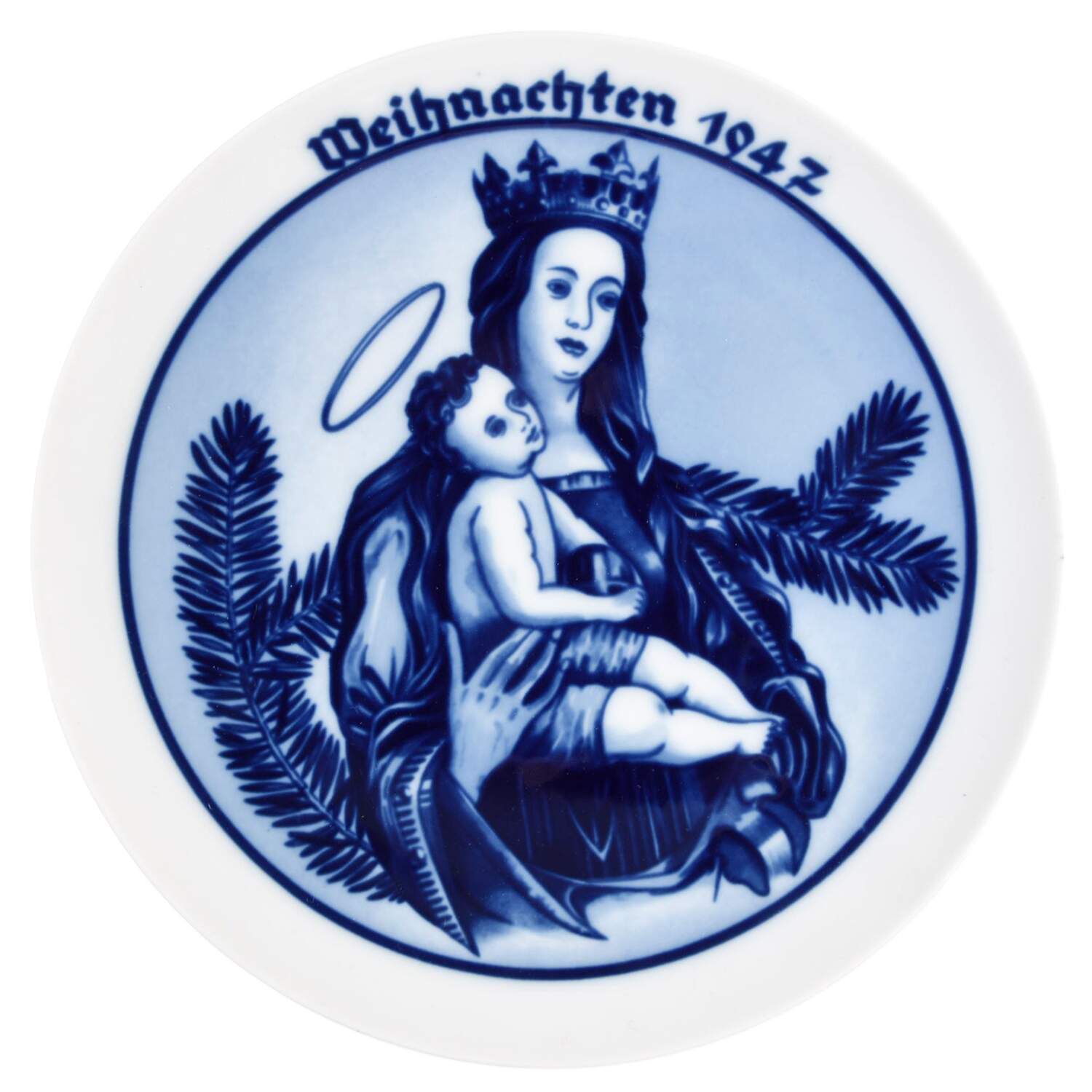 Rosenthal Christmas Plate Dillingen Madonna - No Box by Rosenthal - Continental-1