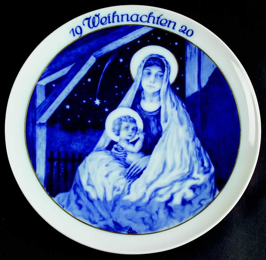 Rosenthal Christmas Plate Manger In Bethlehem - No Box by Rosenthal - Continental-1