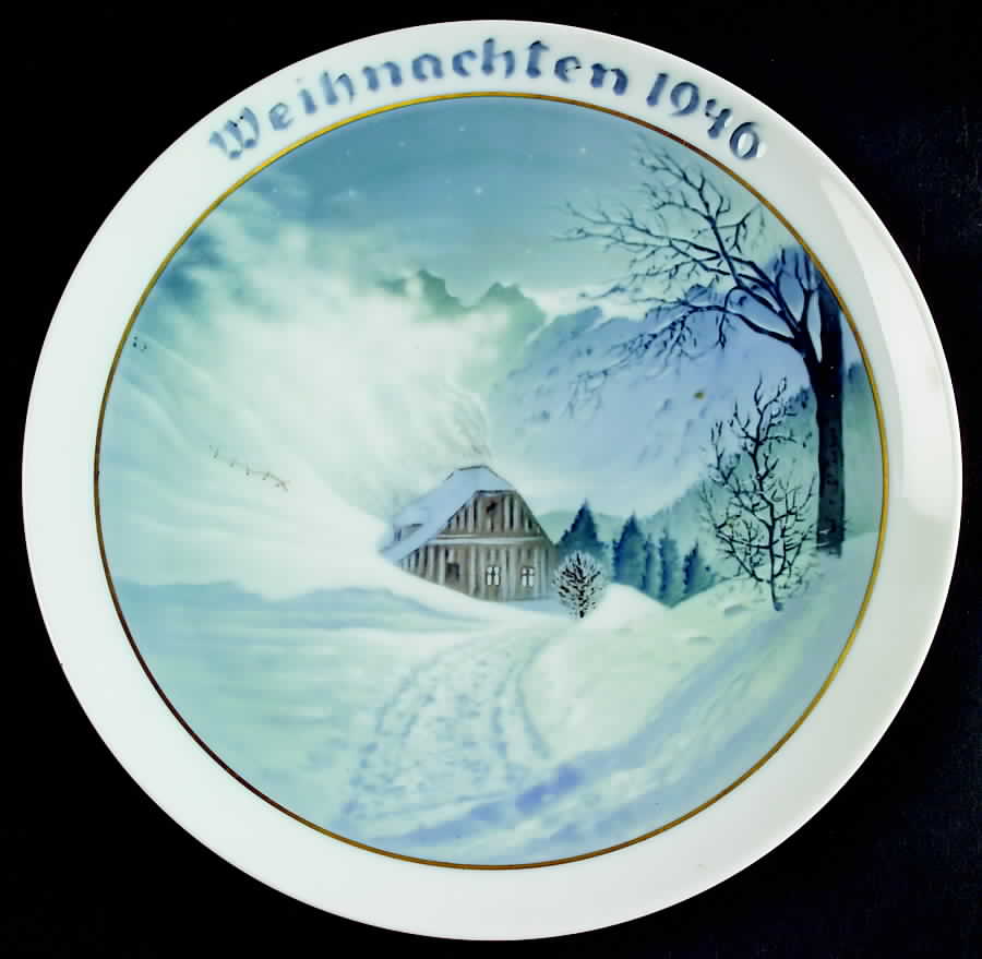 Rosenthal Christmas Plate Christmas In Alpine Village - No Box by Rosenthal - Continental-1