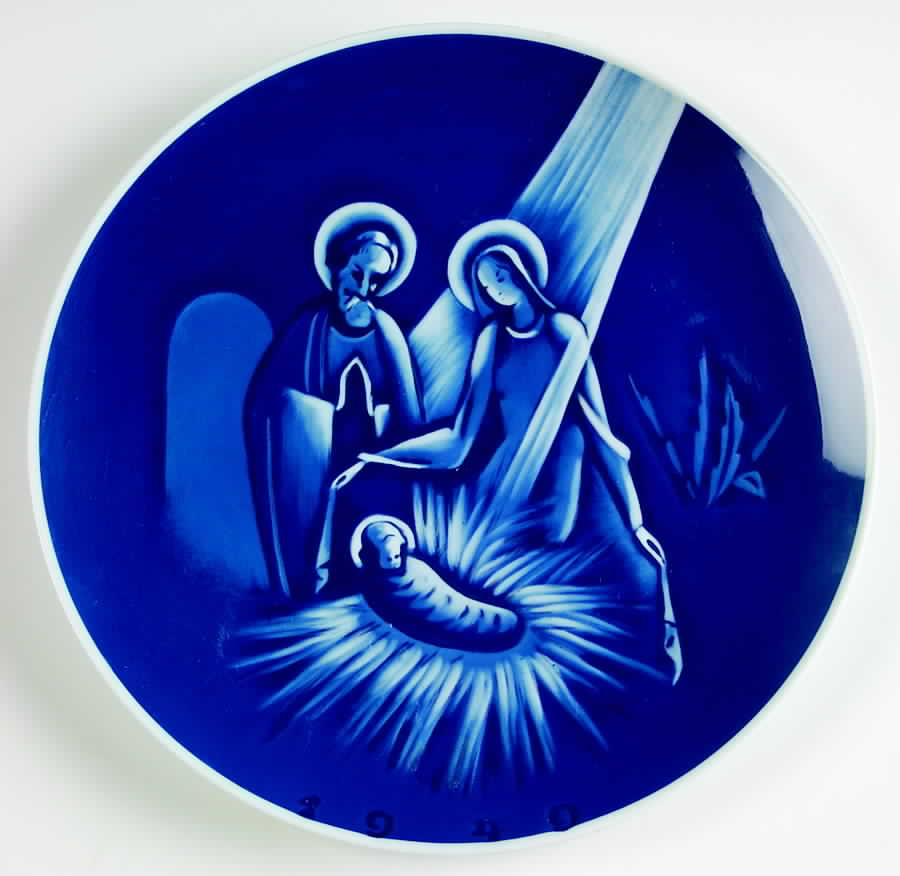 Rosenthal Christmas Plate Holy Family - No Box by Rosenthal - Continental-1