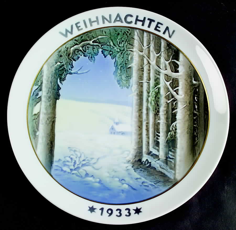 Rosenthal Christmas Plate Through The Night To Light - No Box by Rosenthal - Continental-1