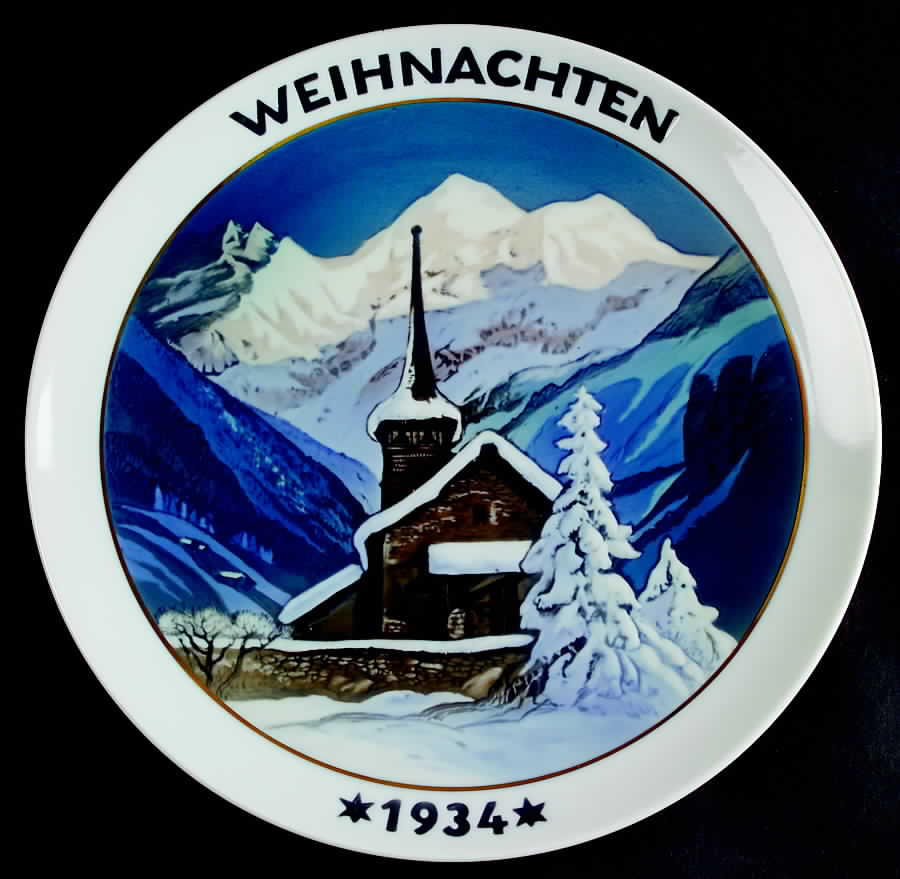 Rosenthal Christmas Plate Christmas Peace - No Box by Rosenthal - Continental-1