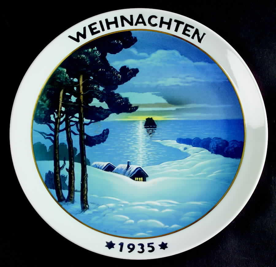 Rosenthal Christmas Plate Christmas By The Sea - No Box by Rosenthal - Continental-1