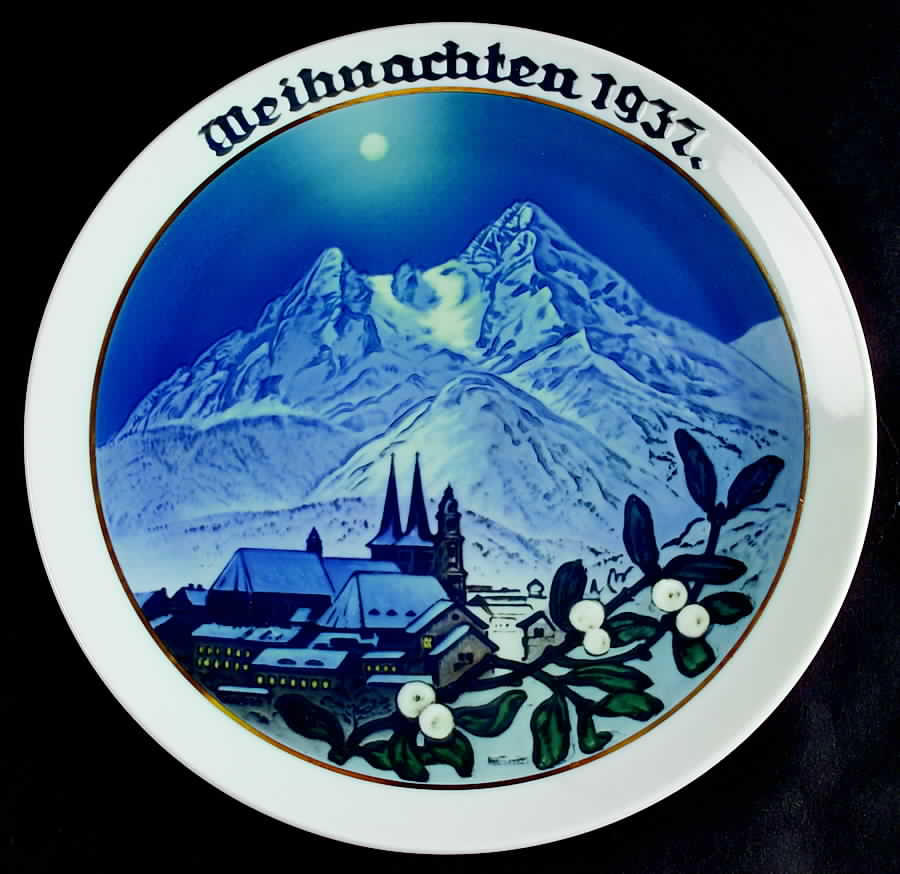 Rosenthal Christmas Plate Berchtesgaden - No Box by Rosenthal - Continental-1