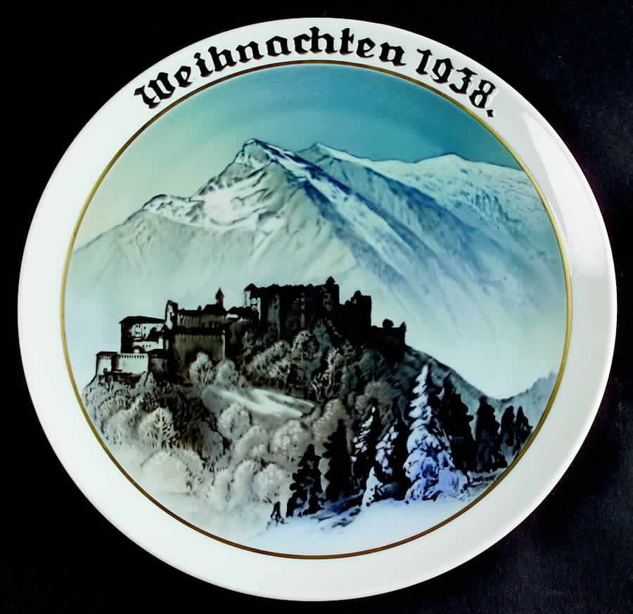 Rosenthal Christmas Plate Christmas In The Alps - No Box by Rosenthal - Continental-1