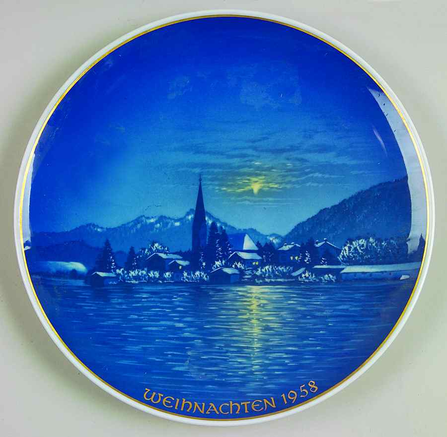 Rosenthal Christmas Plate Christmas Eve - No Box by Rosenthal - Continental-1
