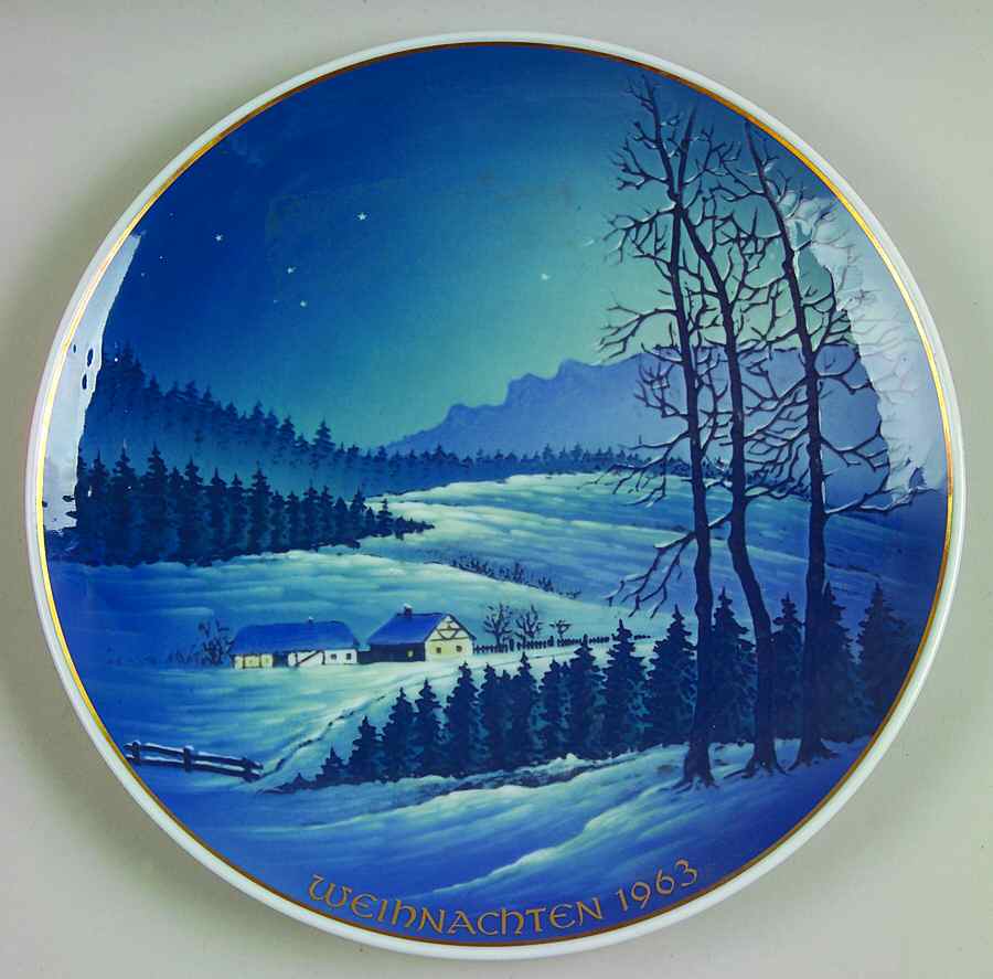 Rosenthal Christmas Plate Silent Night Rosenthal Christmas - No Box by Rosenthal - Continental-1