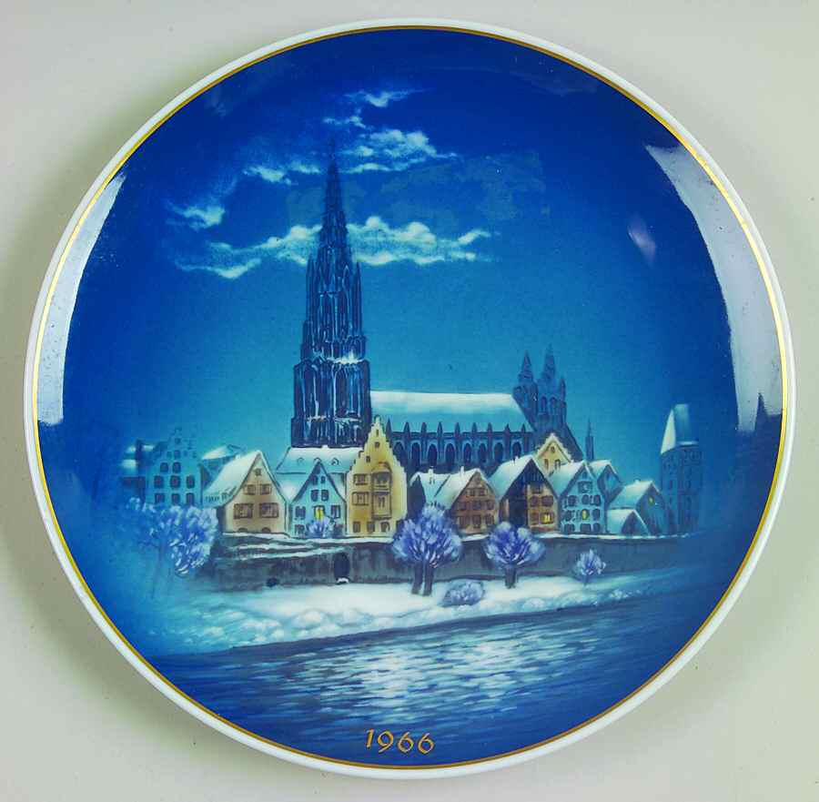 Rosenthal Christmas Plate Christmas In Ulm - No Box by Rosenthal - Continental-1