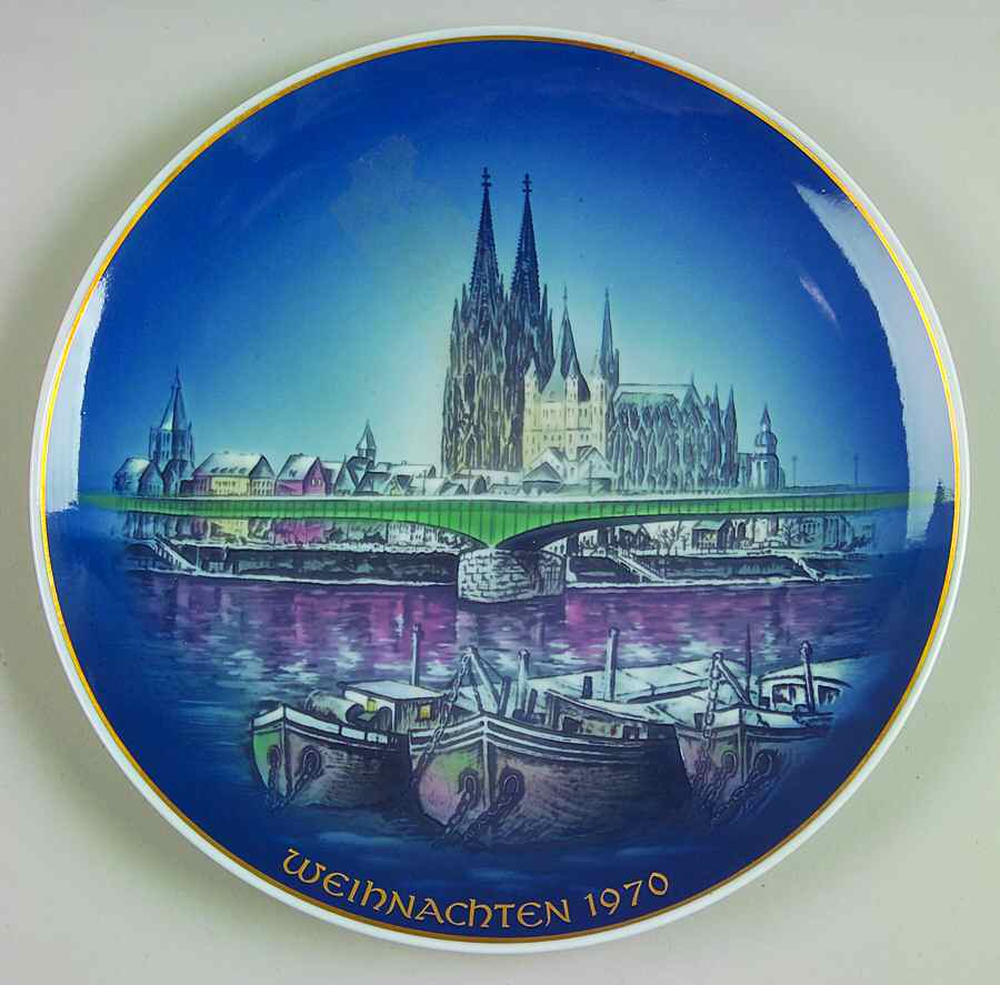 Rosenthal Christmas Plate Christmas In Cologne - No Box by Rosenthal - Continental-1