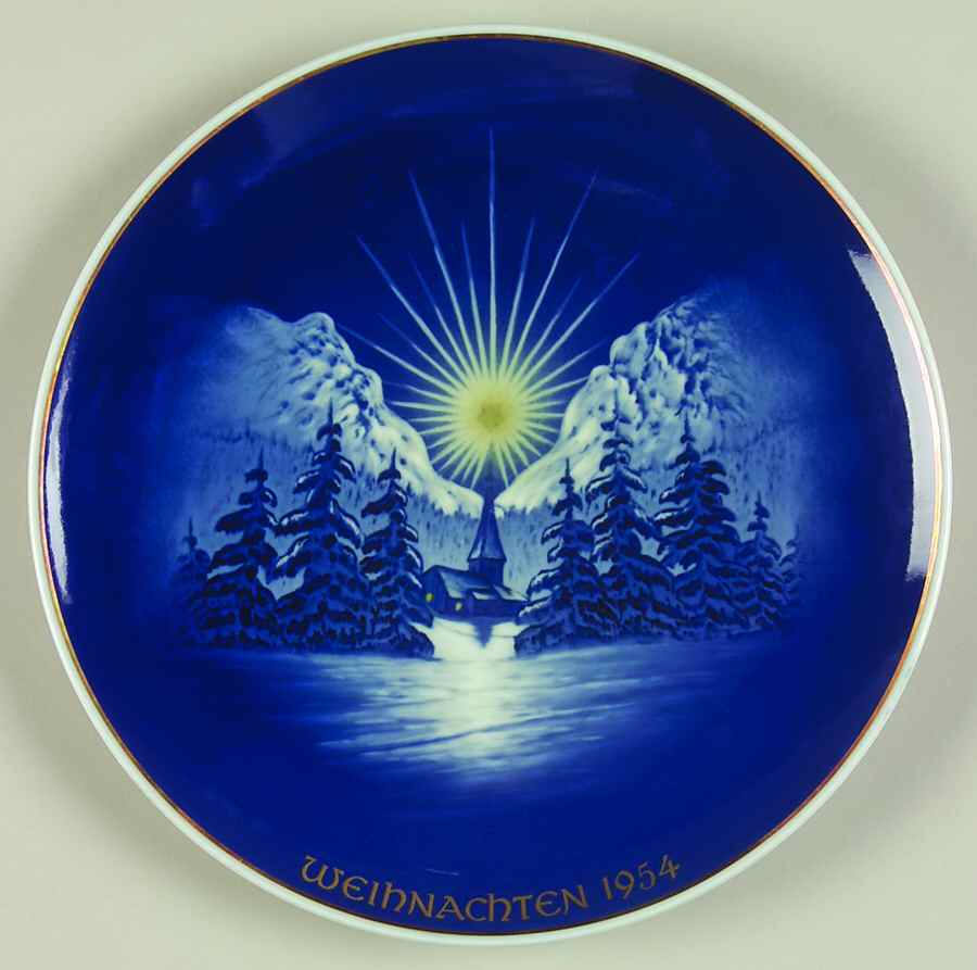 Rosenthal Christmas Plate Christmas Eve - No Box by Rosenthal - Continental-1