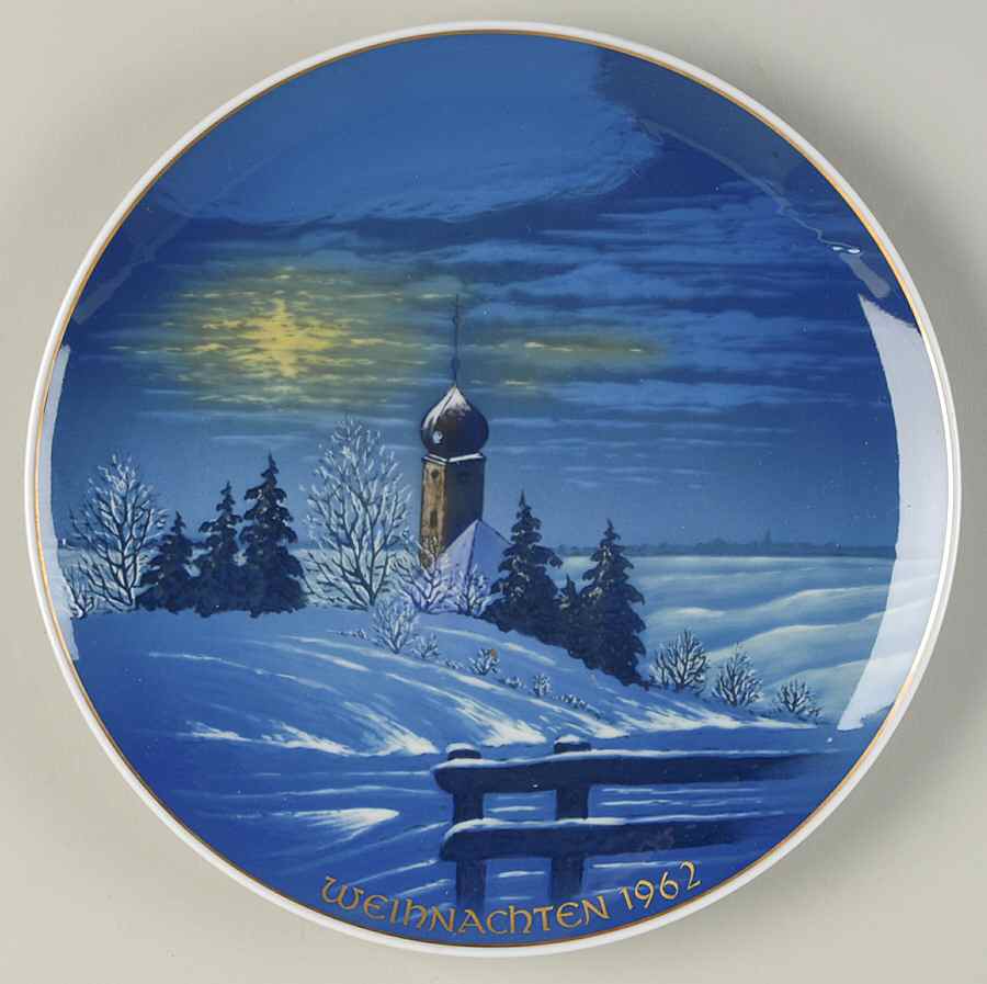 Rosenthal Christmas Plate Christmas Eve - No Box by Rosenthal - Continental-1