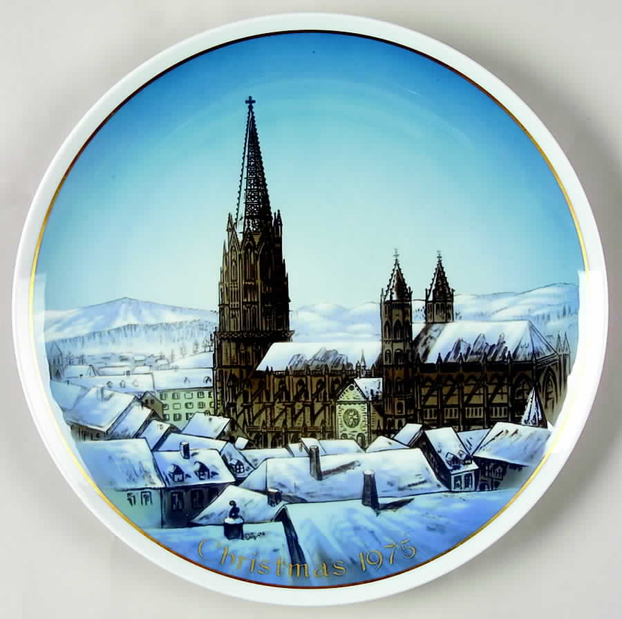 Classic Rose Christmas Freiburg Cathedral - Boxed by Rosenthal - Continental-1