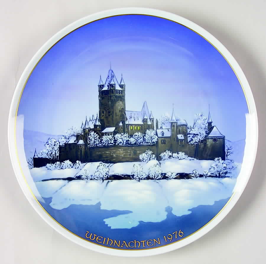 Classic Rose Christmas Castle Of Cochem - No Box by Rosenthal - Continental-1