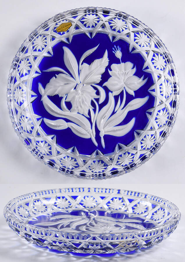Royal Germania Annual Plate Orchid-Blue - No Box by Royal Germania-1